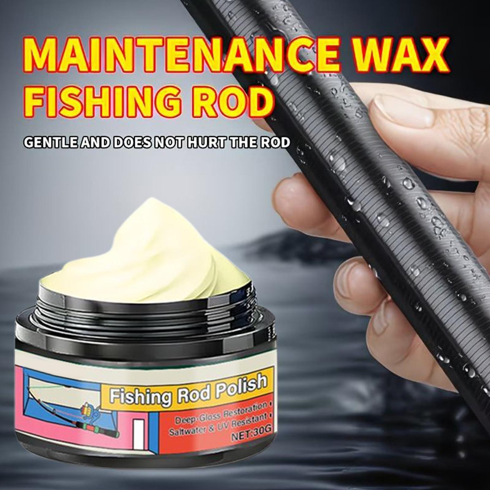 Fishing Rod Building Kit - Fishing Rod Wax 100g Long-Lasting Anti-Friction