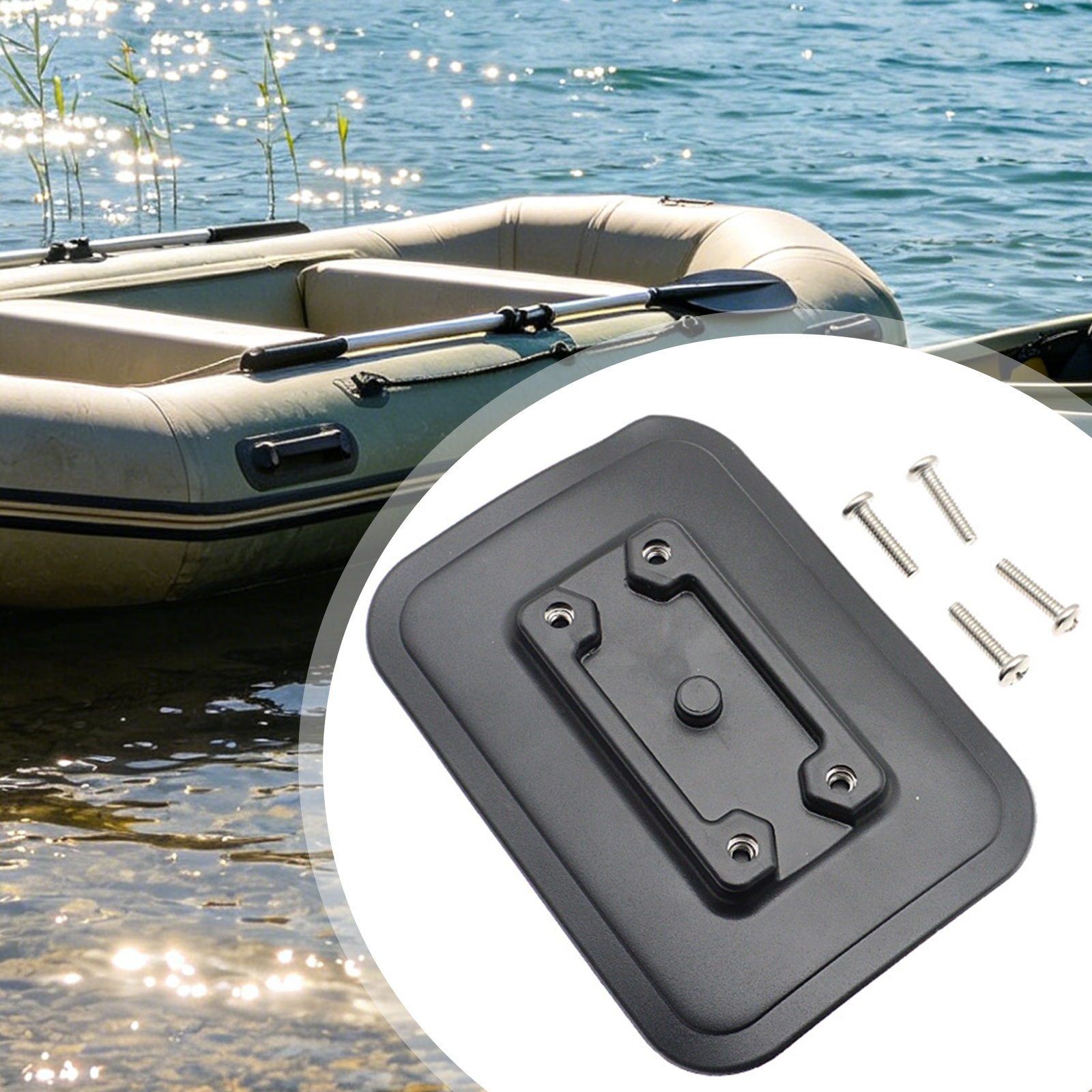 1 Set Inflatable Boat Fishing  - огляд і ціна Fishing Rod Holder