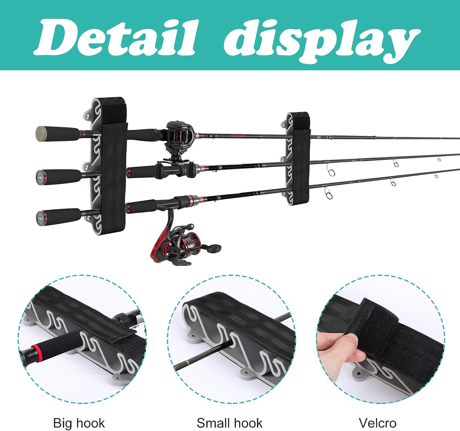 RunNico 2 pack Boating Vertica - огляд і ціна Fishing Rod Rack