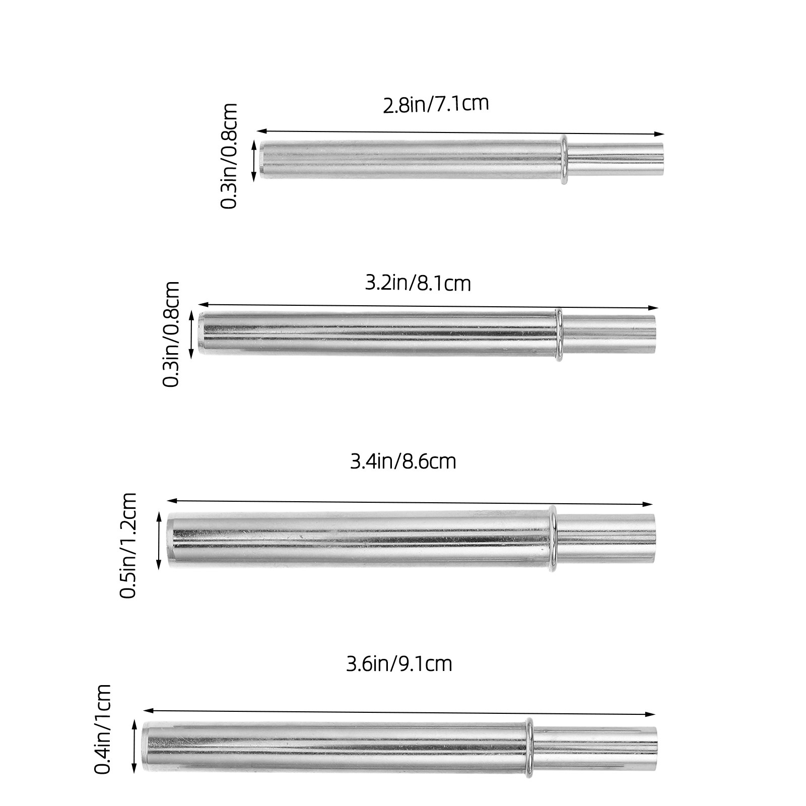 4pcs Stainless Steel Fishing C - огляд і ціна Fishing Rod Spinning