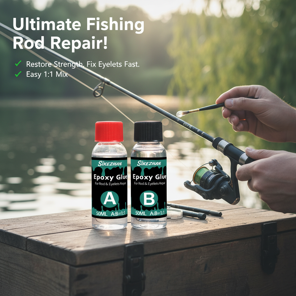 AB Epoxy 1:1 for Fishing Rod R - огляд і ціна Fishing Rod Repair Kit