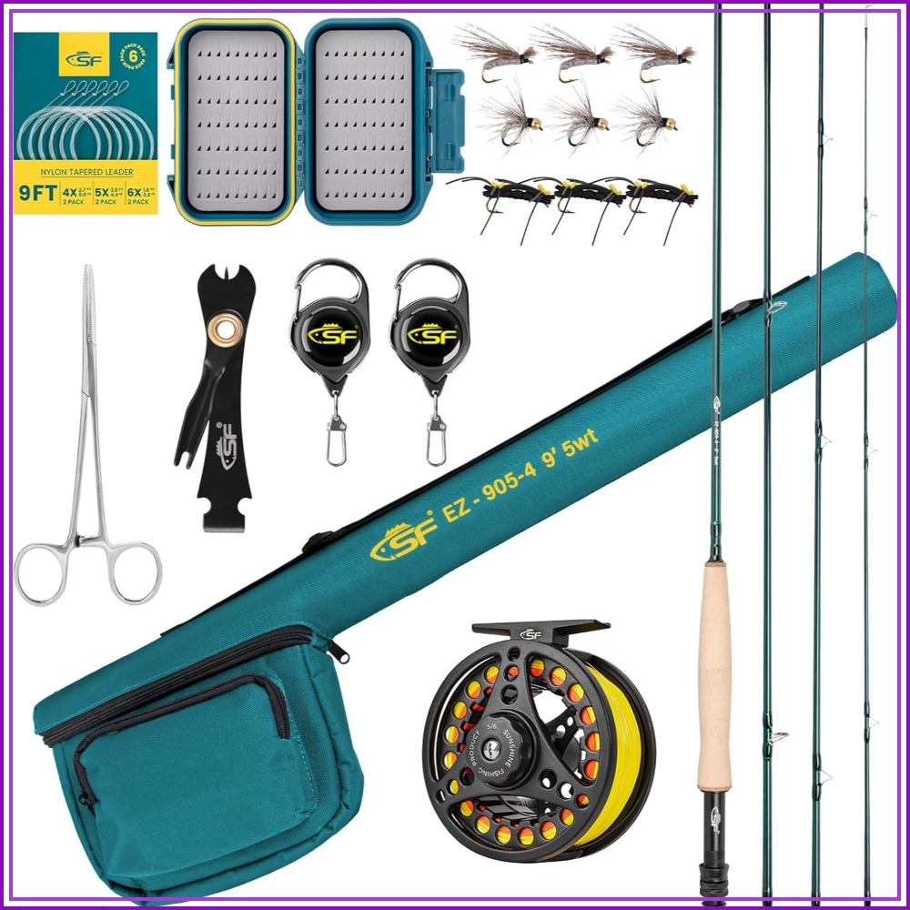 Fly Fishing Rod Combo Starter  - огляд і ціна Fishing Rod Fly