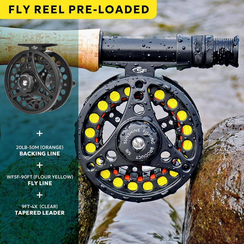 Fly Fishing Rod Combo Starter  - огляд і ціна Fishing Rod Fly