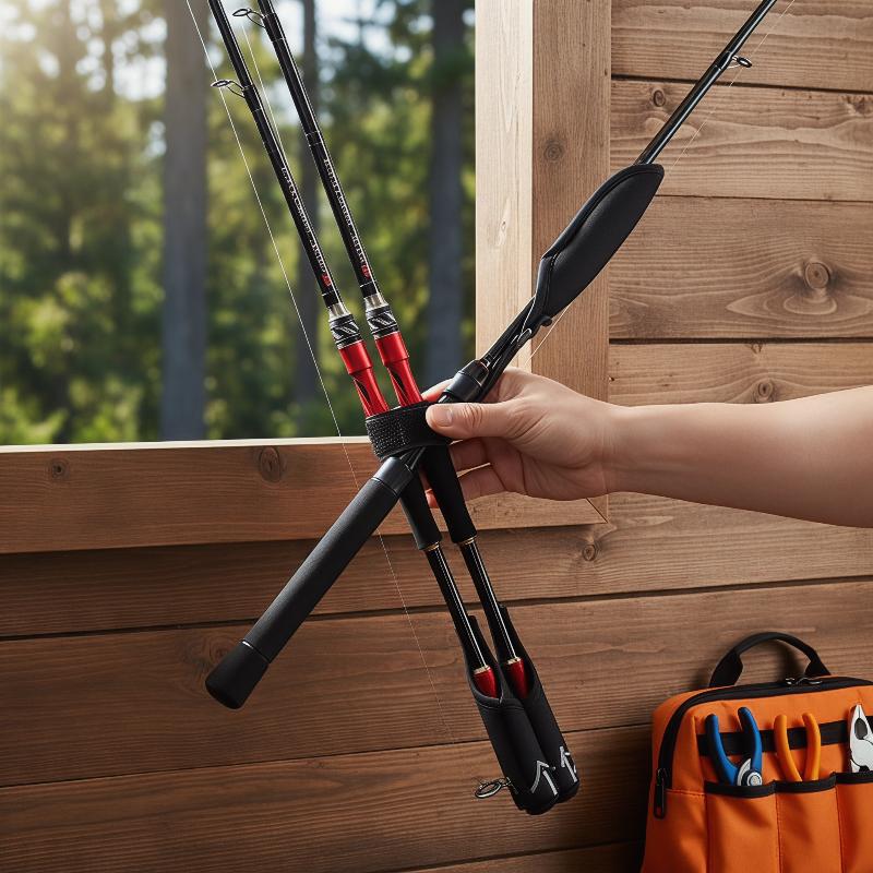 Adjustable Fishing Pole Sling  - огляд і ціна Fishing Rod Combo