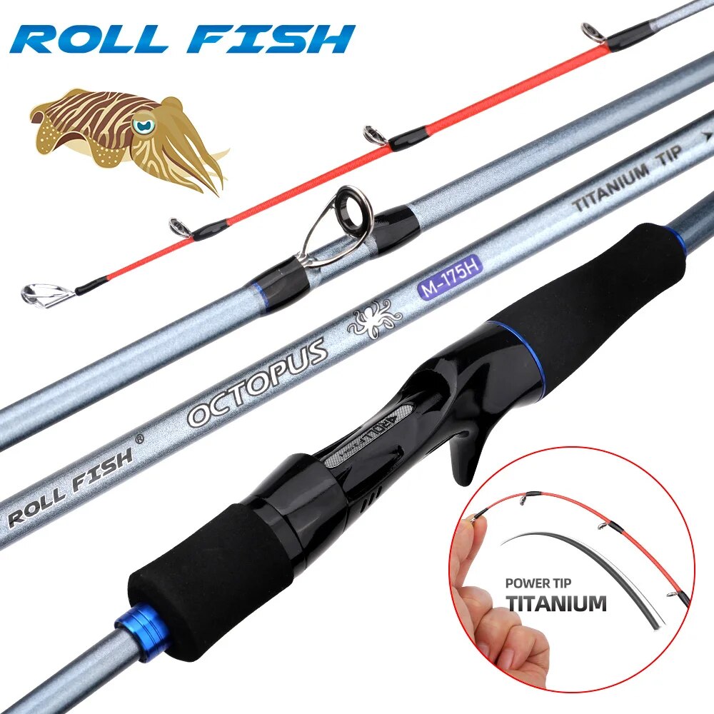 ROLLFISH Titanium Tip Octopus  - огляд і ціна Fishing Rod Surf