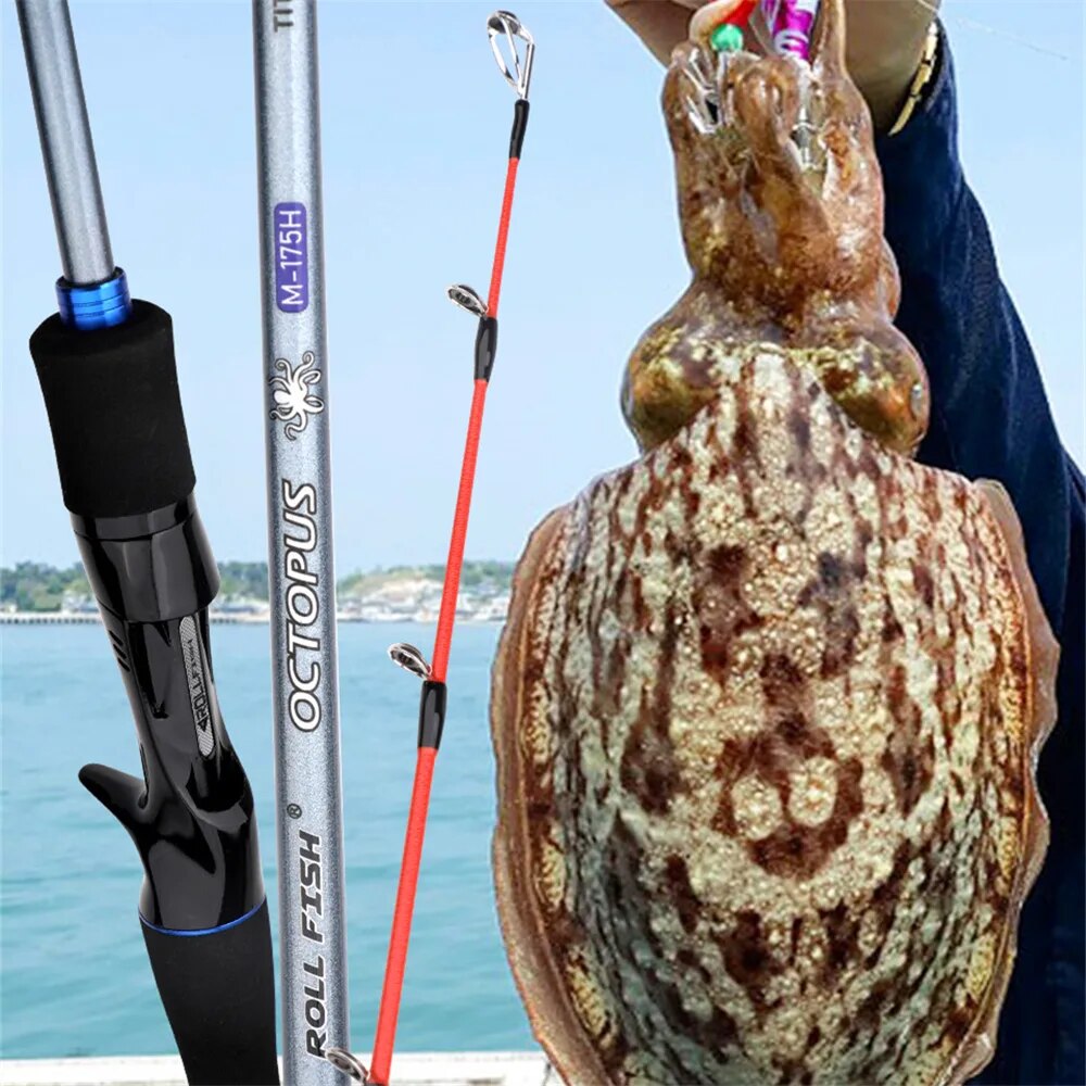ROLLFISH Titanium Tip Octopus  - огляд і ціна Fishing Rod Surf