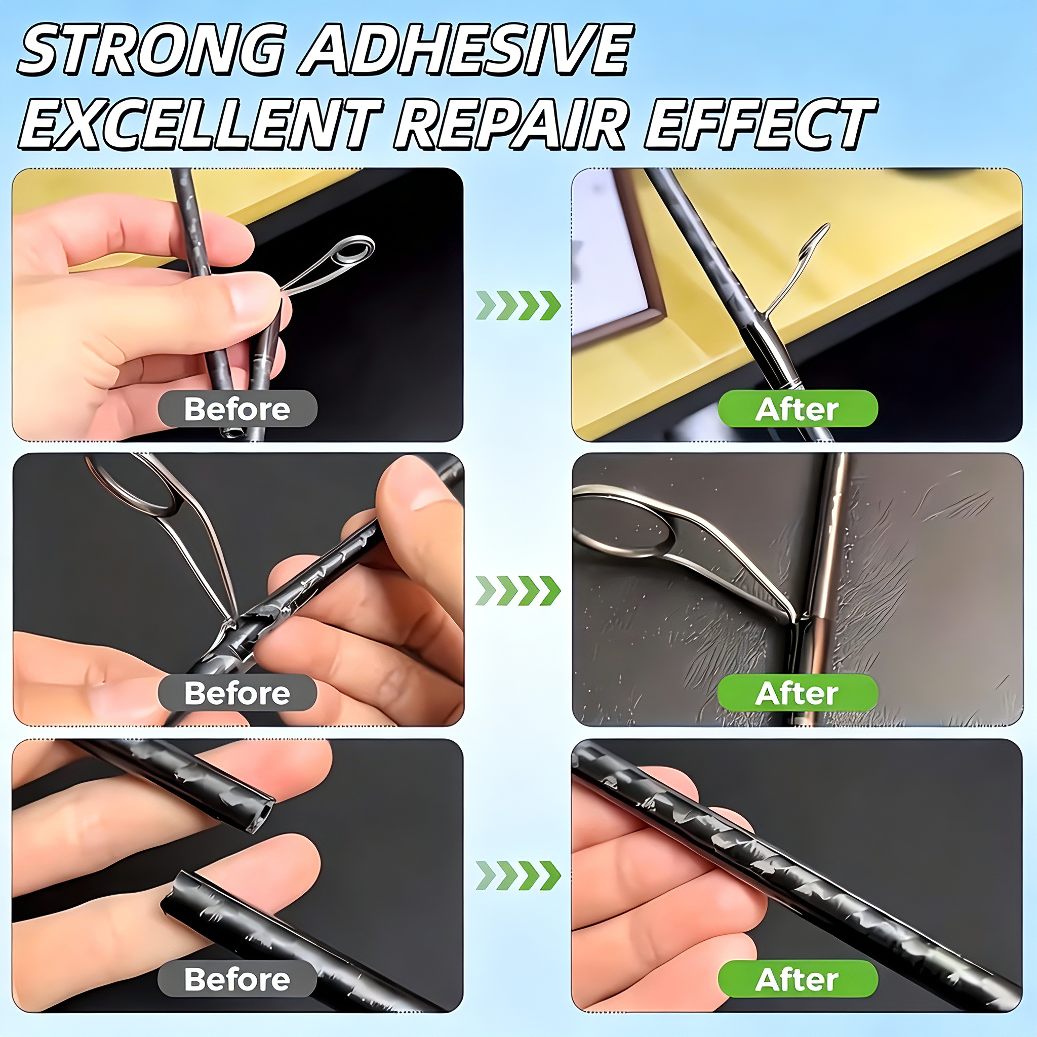 Fishing Rod Repair Glue  Fast  - огляд і ціна Fishing Rod Guide Replacement