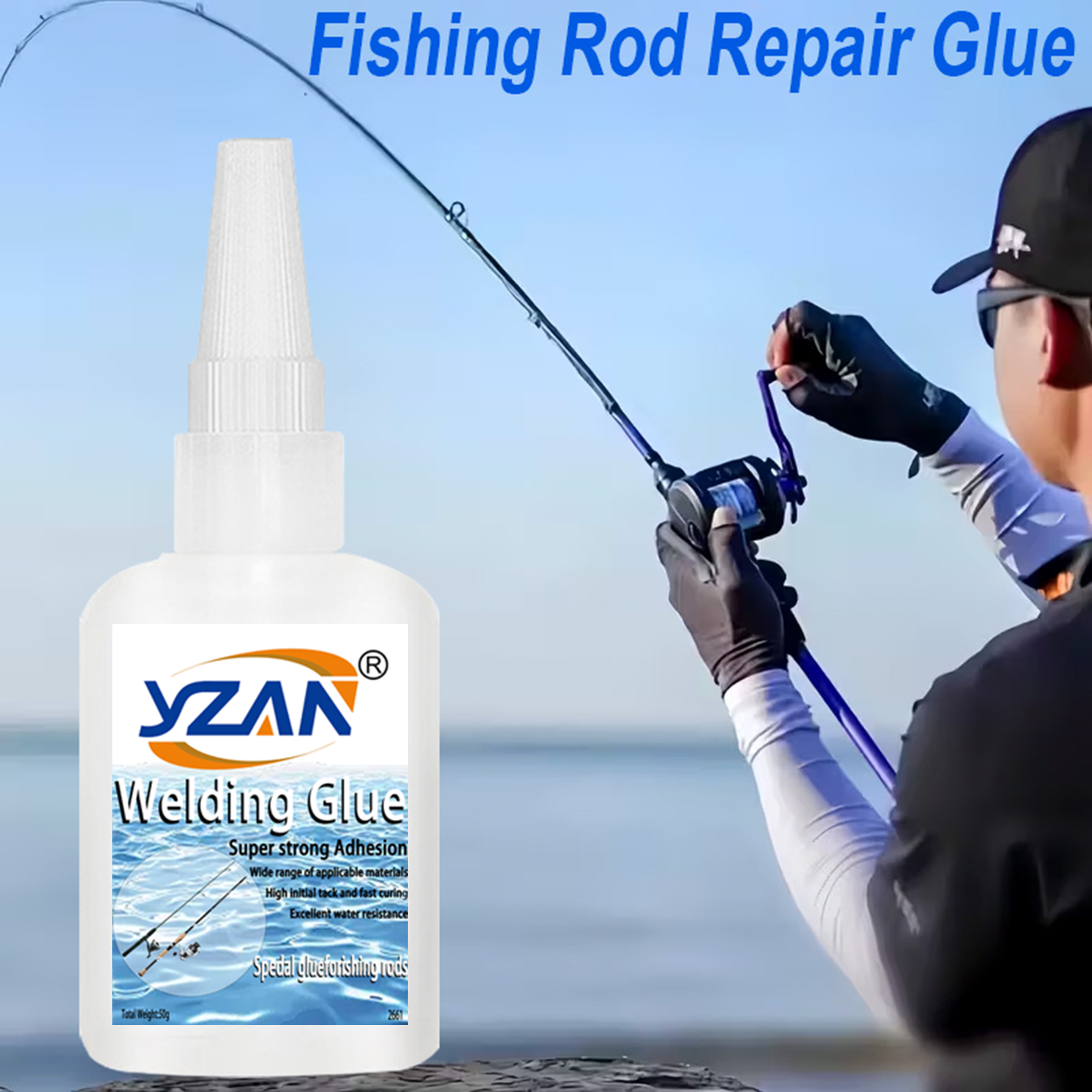 Fishing Rod Repair Glue  Fast  - огляд і ціна Fishing Rod Guide Replacement