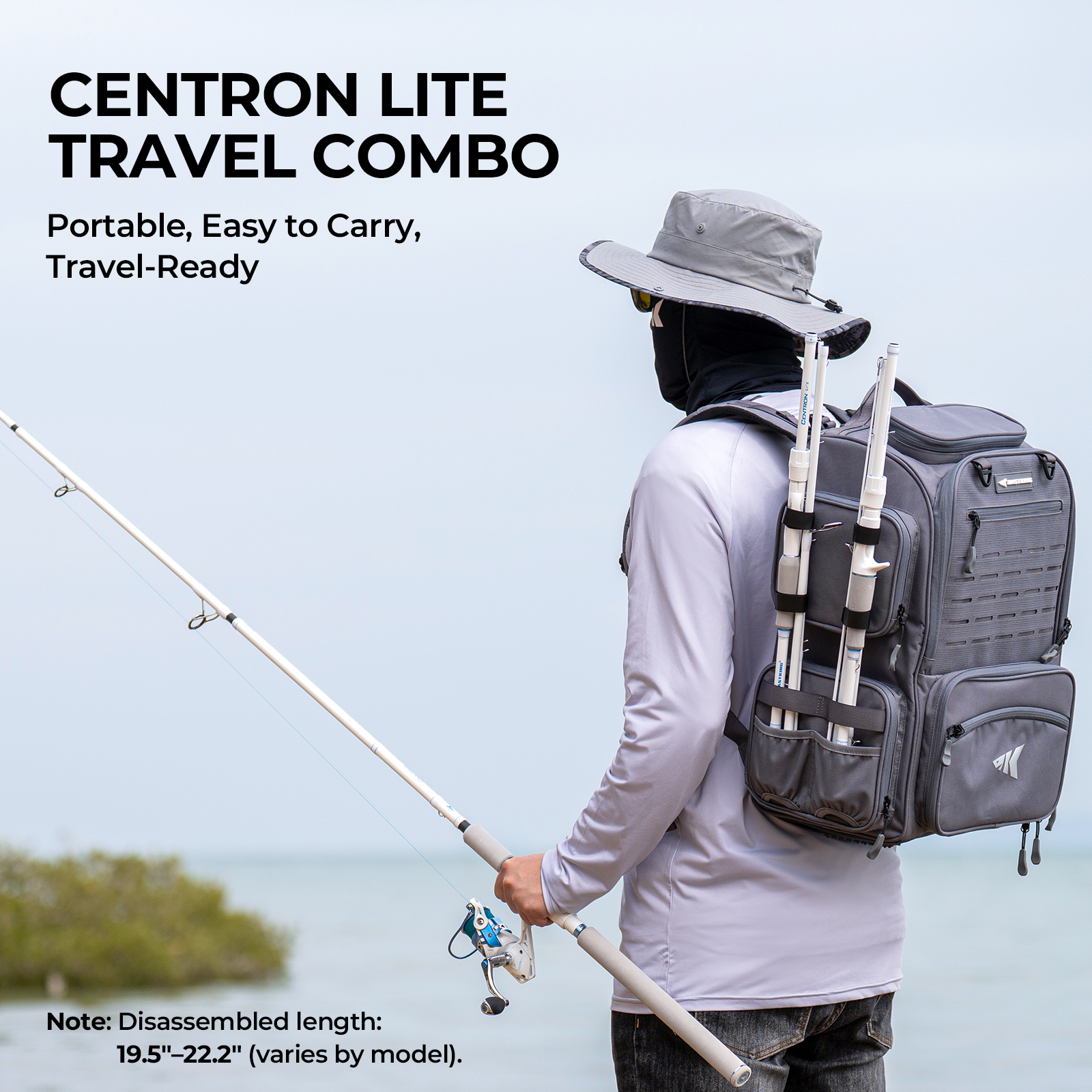 KastKing Centron Lite Travel S - огляд і ціна Fishing Rod Combo