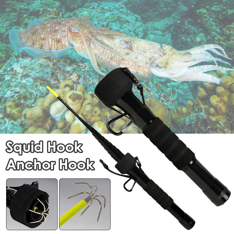 4/3M Telescopic Squid Gaff Anc - огляд і ціна Fishing Rod Casting