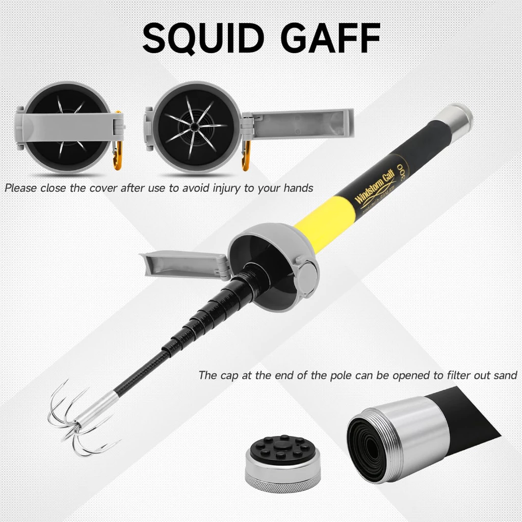 SANLIKE Fishing-Squid Gaff 3M/ - огляд і ціна Fishing Rod Carbon Fiber