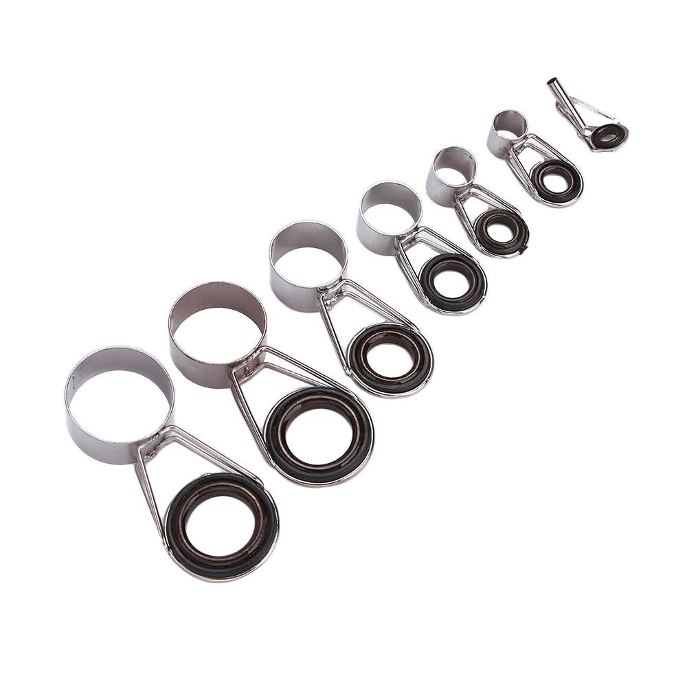 7 Sizes Raft DIY Tip Accessori - огляд і ціна Fishing Rod Guide Replacement