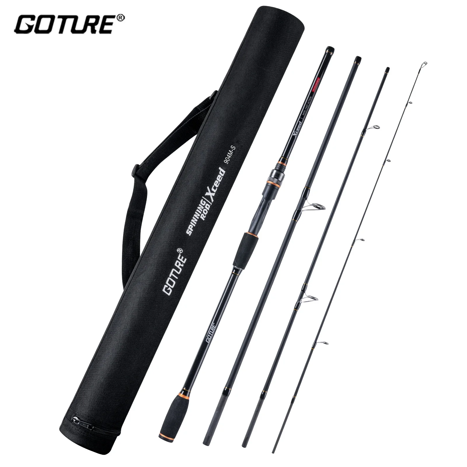 Goture Xceed 4 Setions Travel  - огляд і ціна Fishing Rod Surf