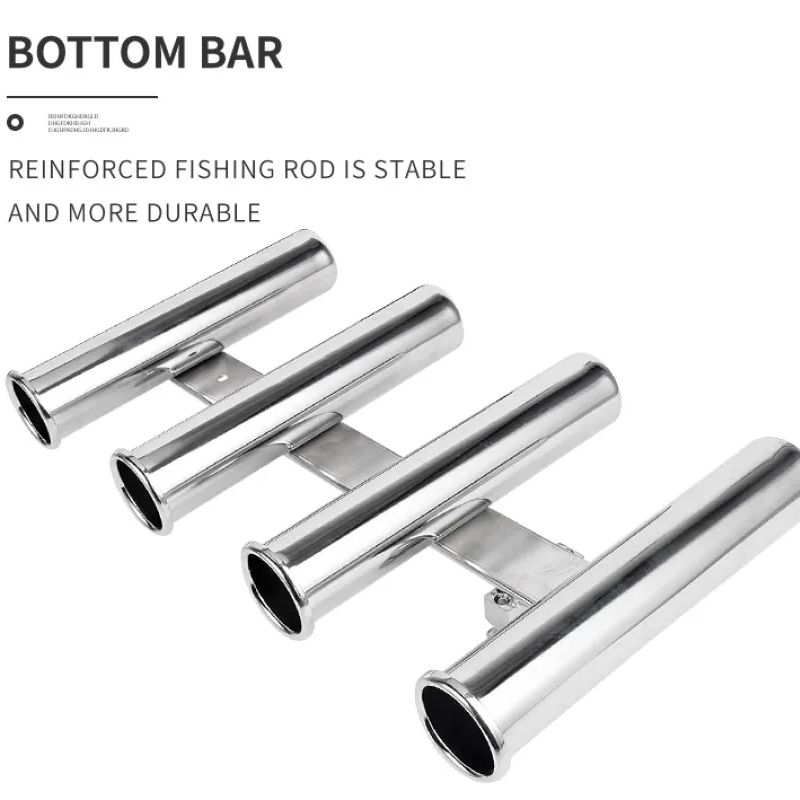 Stainless Steel 4 Tubes Rod ho - огляд і ціна Fishing Rod Rack