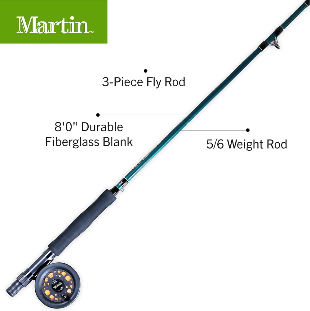 Complete Fly Fishing Kit - 8ft - огляд і ціна Fishing Rod Fly