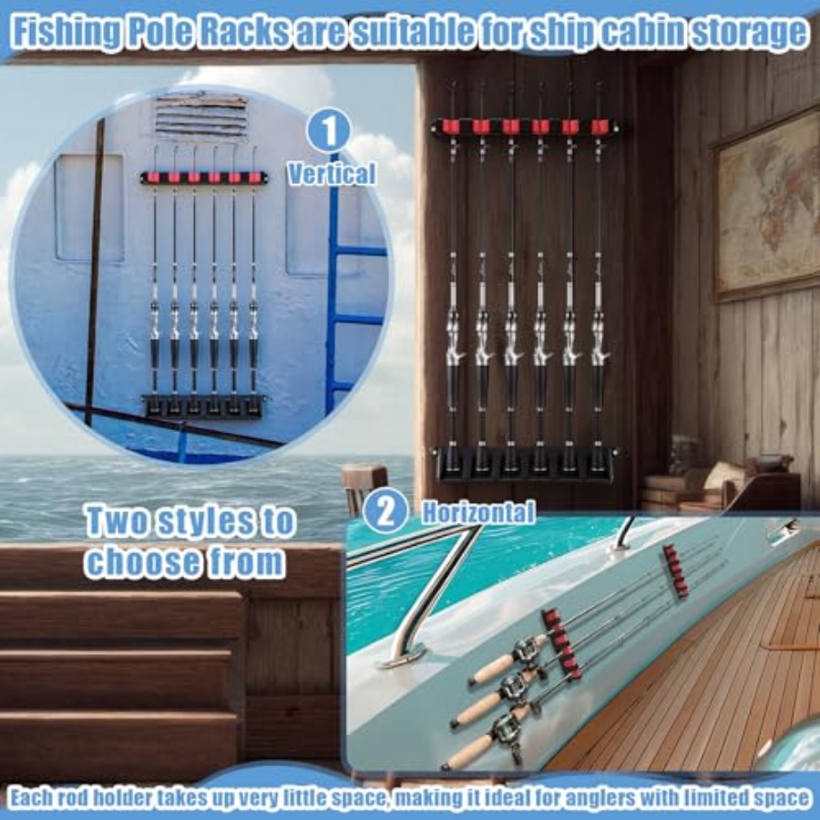 6set Fishing Rod Holders for 1 - огляд і ціна Fishing Rod Rack