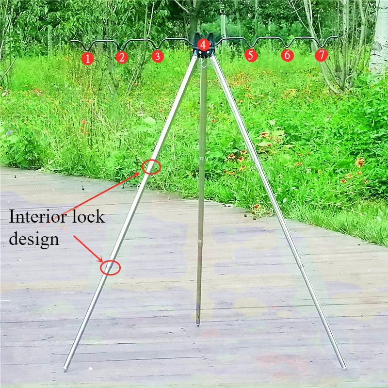 1PC Fishing Sea Rod Bracket Al - огляд і ціна Fishing Rod Casting