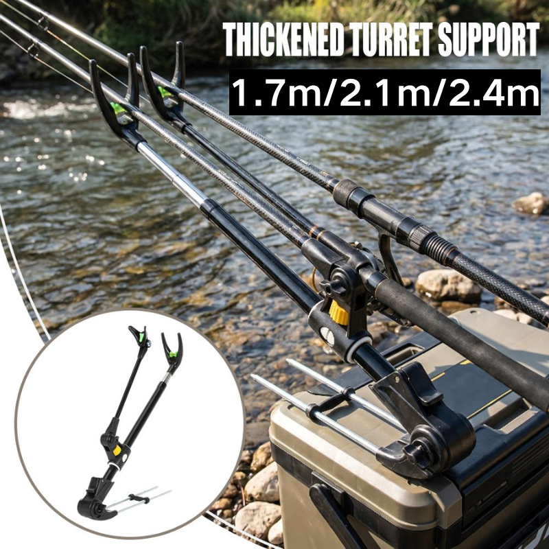 1.7/2.1/2.4m Aluminum Alloy Th - огляд і ціна Fishing Rod Telescopic