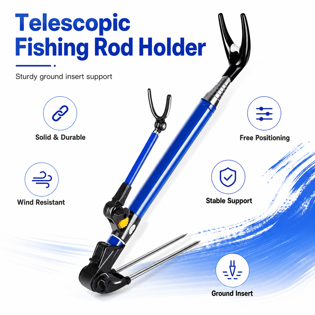 Stainless Steel Reinforced Tel - огляд і ціна Fishing Rod Telescopic